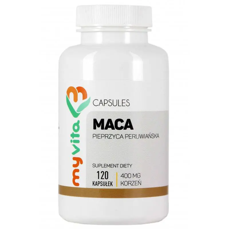 MyVita Maca 400 mg 120 kapsułek - 1 - Apteka HIT