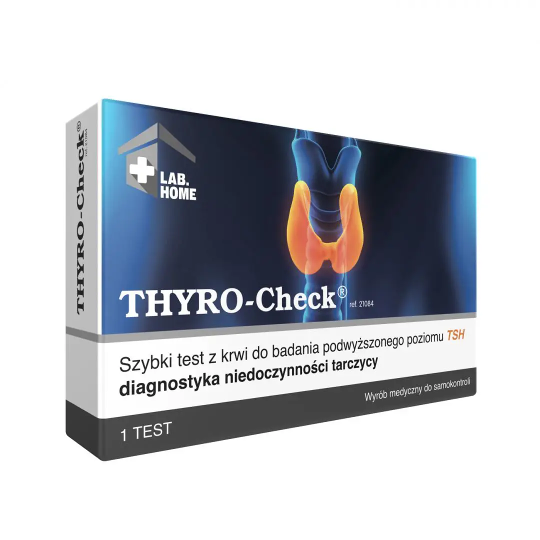 LAB.HOME THYRO-Check Test na niedoczynność tarczycy TSH 1 szt. - 1 - Apteka HIT