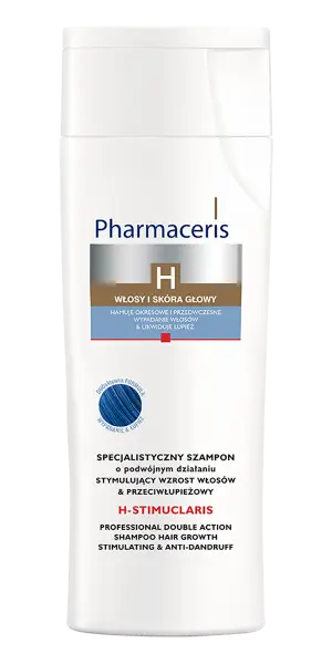 Pharmaceris H Stimuclaris Specjalsityczny szampon o podwójnym działaniu stymulującym wzrost włosów i przeciwłupieżowym 250 ml - 1 - Apteka HIT