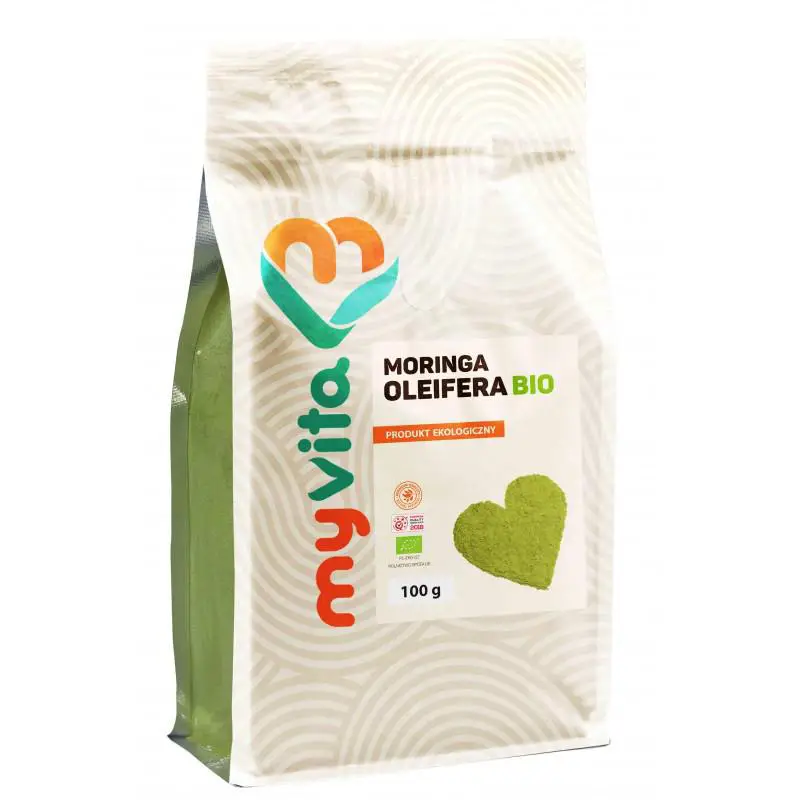 MyVita Moringa oleifera Bio proszek 100 g - 1 - Apteka HIT