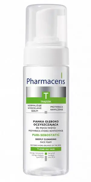 Pharmaceris T Puri-Sebostatic Pianka głęboko oczyszczająca do mycia twarzy 150 ml - 1 - Apteka HIT
