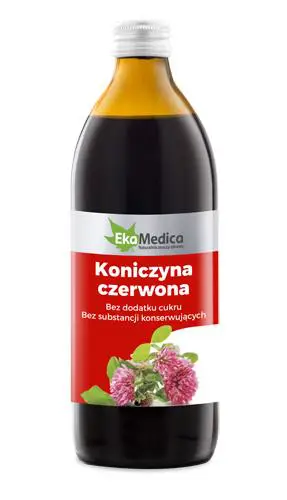 Koniczyna czerwona Sok 500 ml EkaMedica - 1 - Apteka HIT