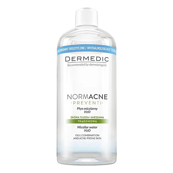 Dermedic Normacne Preventi Płyn micelarny H2O 500 ml - 1 - Apteka HIT