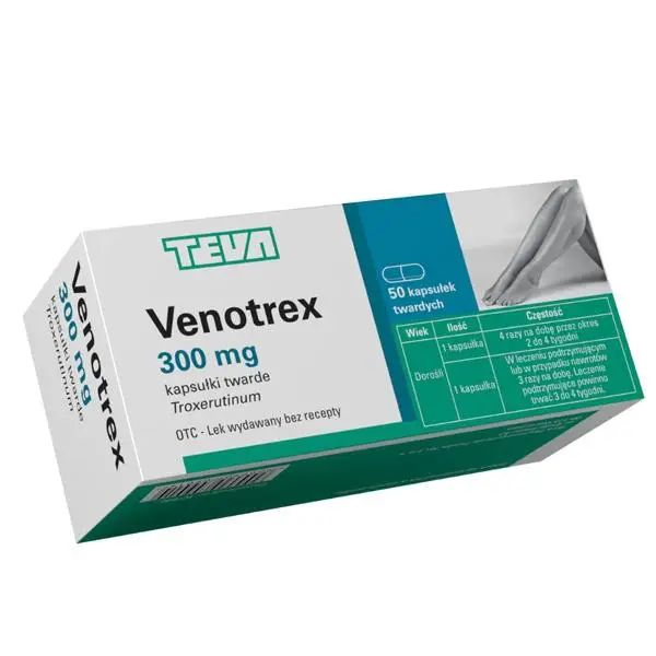 Venotrex 300 mg 50 kaps. - 1 - Apteka HIT