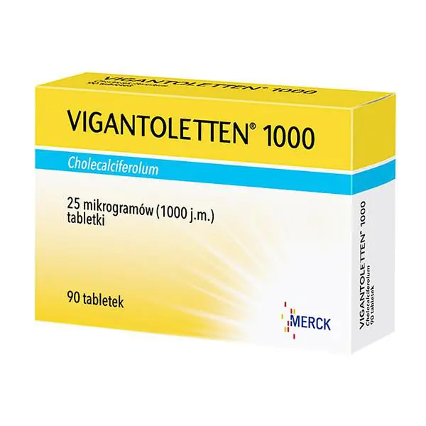 Vigantoletten 1000 j.m. 90 tabletek - 1 - Apteka HIT