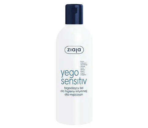 Ziaja Yego Sensitiv łagodzący żel do higieny intymnej dla mężczyzn 300 ml - 1 - Apteka HIT