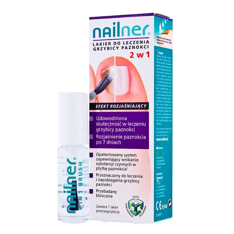 Nailner lakier do leczenia grzybicy paznokci 2w1 5 ml - 1 - Apteka HIT