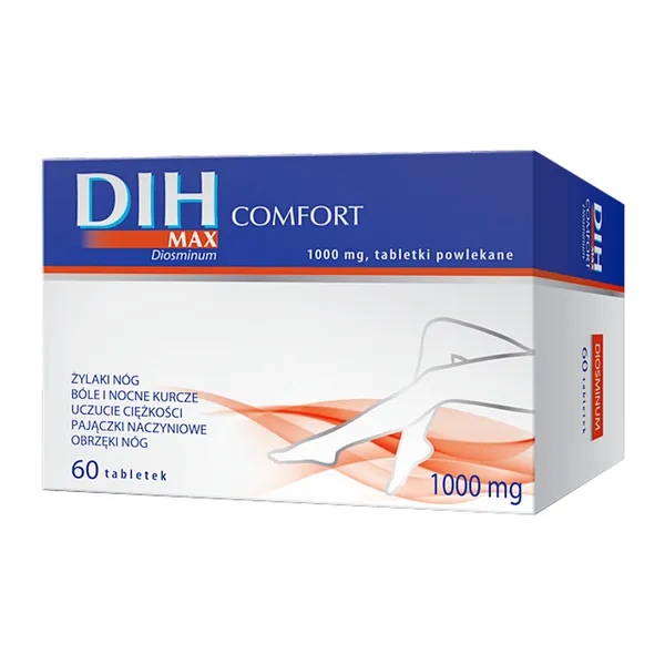 DIH Max Comfort 1000 mg 60 tabl. - 1 - Apteka HIT