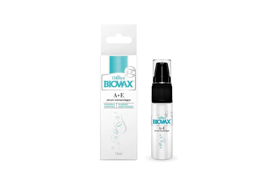 LBiotica Biovax Serum wzmacniające do włosów A+E 15 ml - 1 - Apteka HIT
