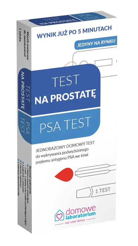 TEST PSA do diagnozowania patologii prostaty u mężczyzn - 1 - Apteka HIT