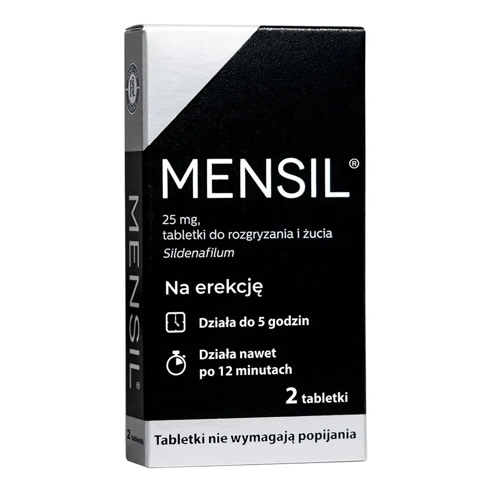 Mensil 25 mg 2 tabletki do rozgryzania i żucia - 1 - Apteka HIT