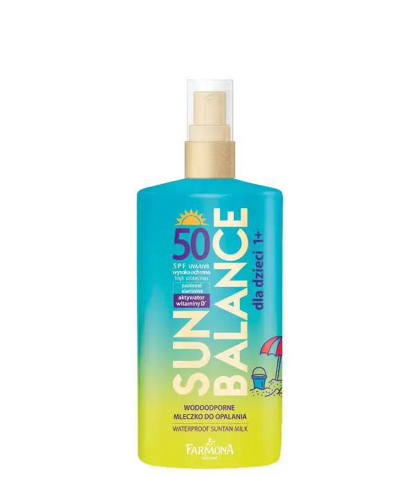 Farmona Sun Balance Wodoodporne mleczko do opalania dla dzieci SPF50 150 ml - 1 - Apteka HIT