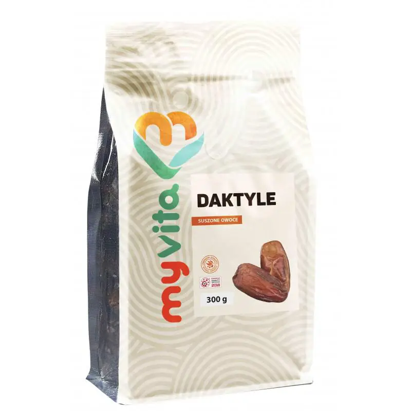 MyVita Daktyle naturalne suszone 300 g - 1 - Apteka HIT