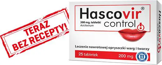 Hascovir Control 200 mg 25 tabl. - 1 - Apteka HIT