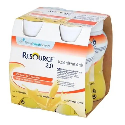 Resource 2.0 smak waniliowy 4x200 ml - 1 - Apteka HIT