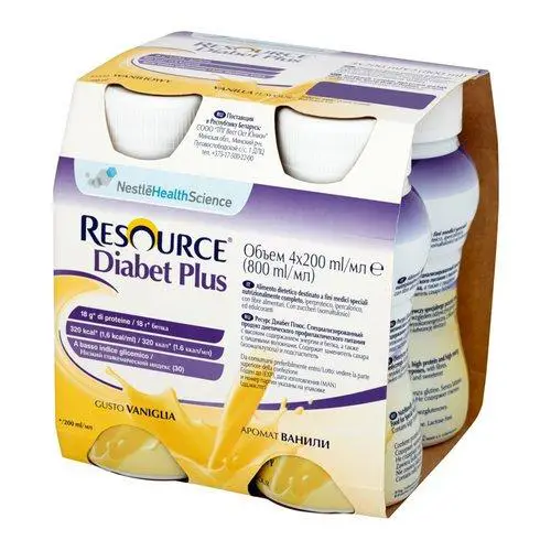 Resource Diabet Plus smak waniliowy 4x200 ml - 1 - Apteka HIT