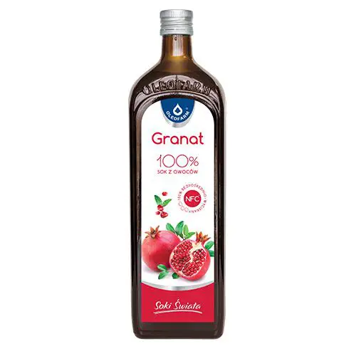 Oleofarm Sok z granatu GranVital 490 ml - 1 - Apteka HIT