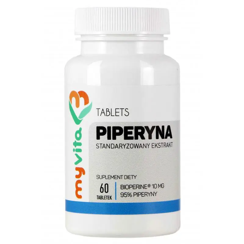 MyVita Piperyna 10 mg 60 tabletek - 1 - Apteka HIT