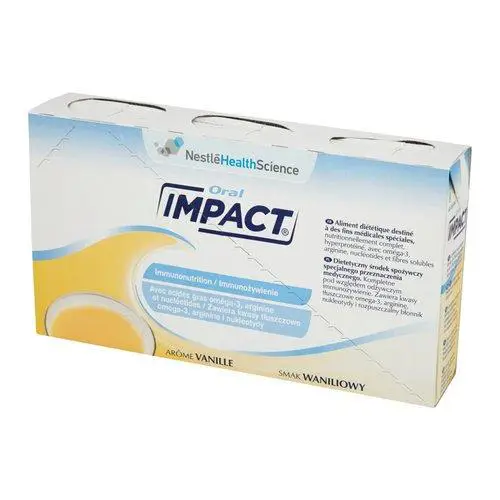 Impact Oral płyn smak waniliowy 237 ml 3 szt - 1 - Apteka HIT