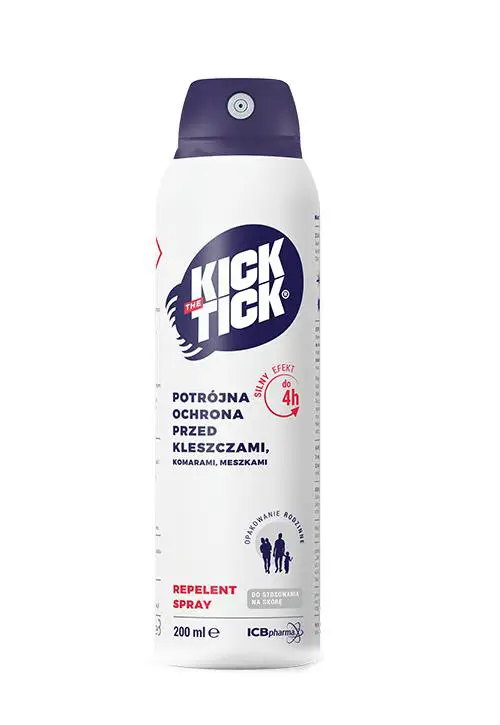 Kick The Tick Max Repelent Plus spray 200 ml - 1 - Apteka HIT