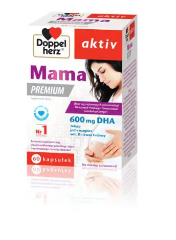 Doppelherz Aktiv Mama Premium 60 kaps. - 1 - Apteka HIT