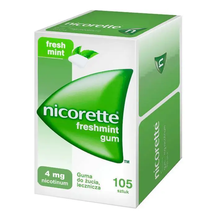 Nicorette Freshmint Gum 4 mg 105 szt. - 1 - Apteka HIT