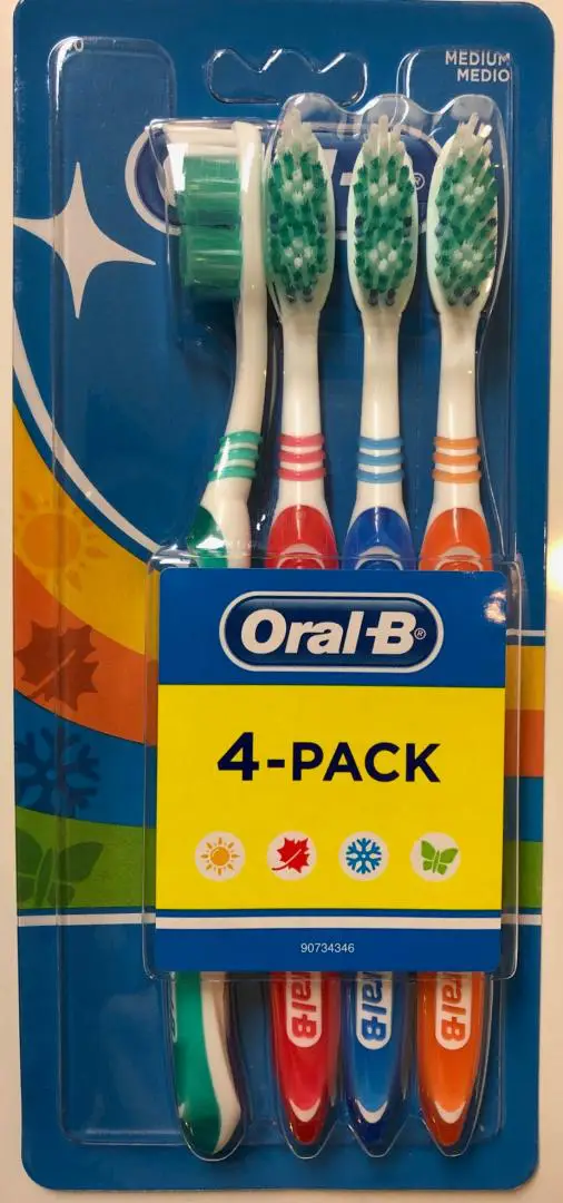 Szczoteczki Oral-B Medium 4 sztuki - 1 - Apteka HIT