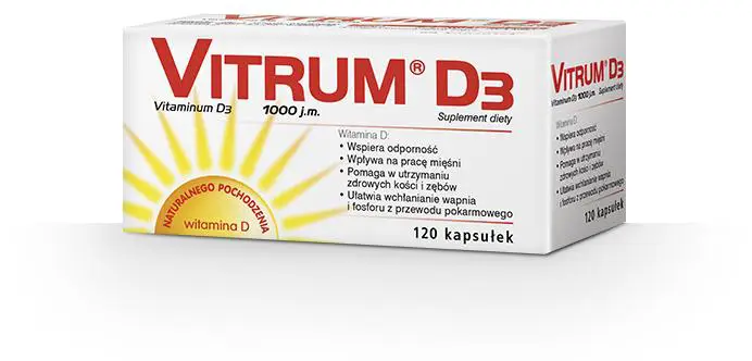 Vitrum D3 120 kaps. - 1 - Apteka HIT