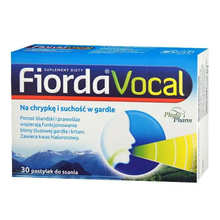 Fiorda Vocal 30 pastylek do ssania - 1 - Apteka HIT