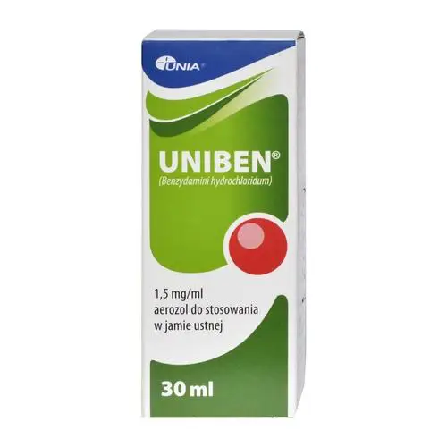 Uniben aerozol do stosowania w jamie ustnej 30 ml - 1 - Apteka HIT