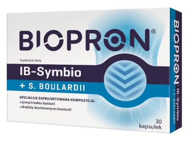 Biopron IB-Symbio + S. Boulardii 30 kaps. - 1 - Apteka HIT