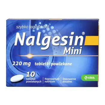 Nalgesin Mini 220 mg 10 tabl. - 1 - Apteka HIT