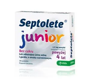 Septolete Junior 18 pastylek do ssania - 1 - Apteka HIT