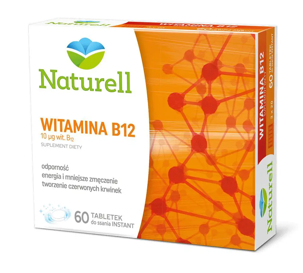 Naturell Witamina B12 60 tabl. - 1 - Apteka HIT