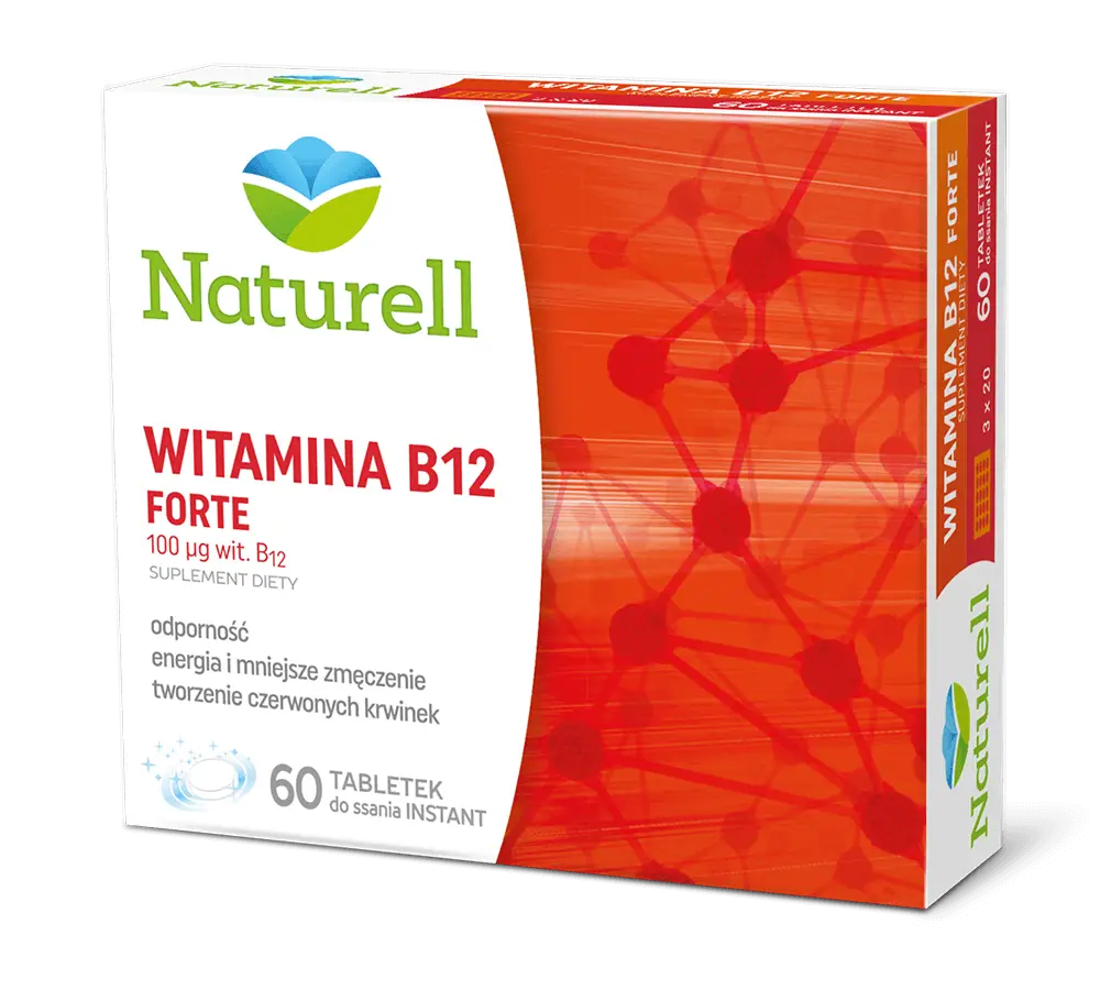 Naturell Witamina B12 Forte 60 tabl. - 1 - Apteka HIT