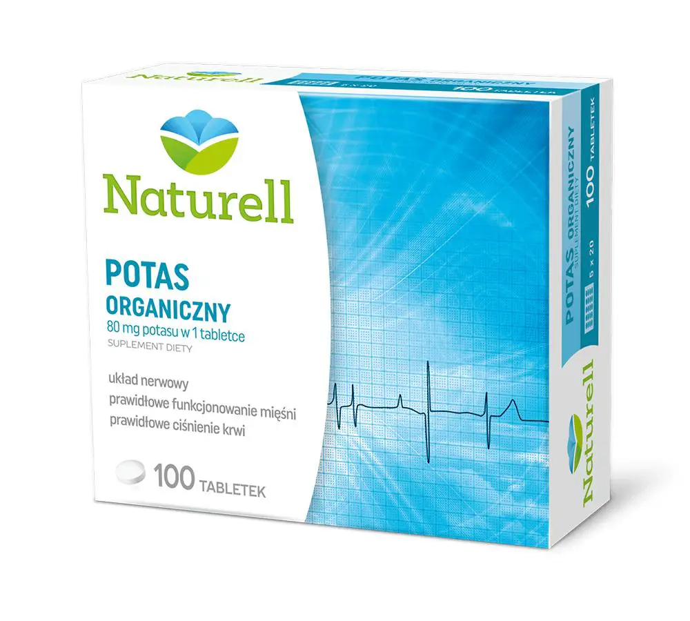 Naturell Potas organiczny 100 tabl. - 1 - Apteka HIT