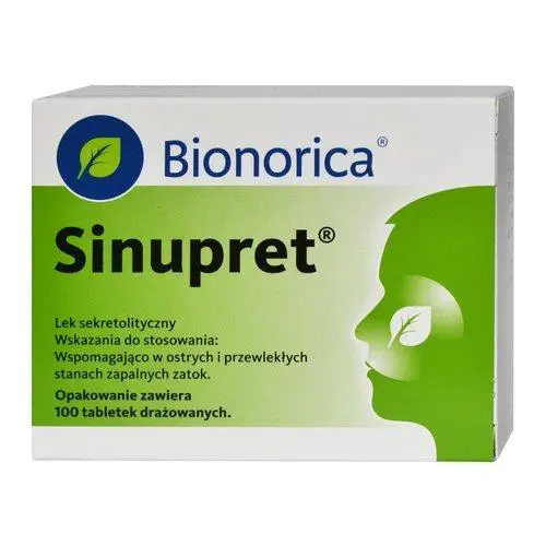 Bionorica Sinupret 100 draż. - 1 - Apteka HIT