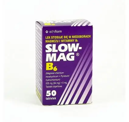 Slow-Mag B6 50 tabl. - 1 - Apteka HIT