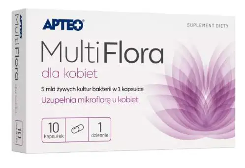 Multi Flora Apteo dla kobiet 10 kaps. - 1 - Apteka HIT