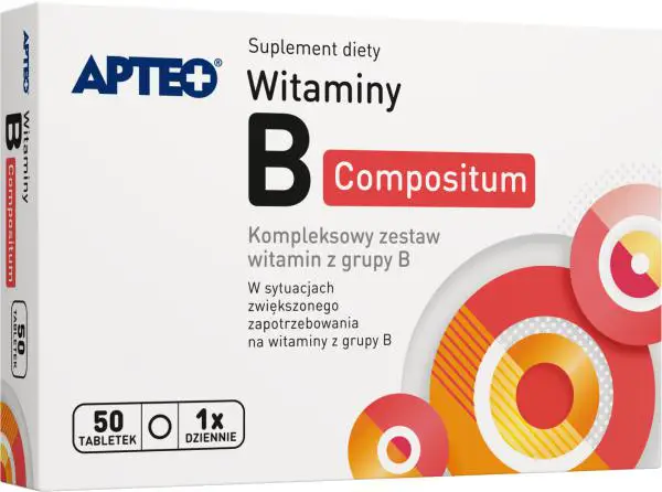 Witaminy B Compositum Apteo 50 tabletek - 1 - Apteka HIT