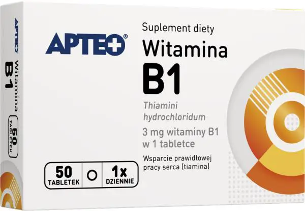 Witamina B1 Apteo 50 tabl. - 1 - Apteka HIT