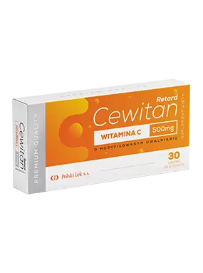 Cewitan Retard witamina C 500 mg 30 tabl. - 1 - Apteka HIT