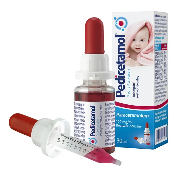 Pedicetamol roztwór doustny 30 ml - 1 - Apteka HIT