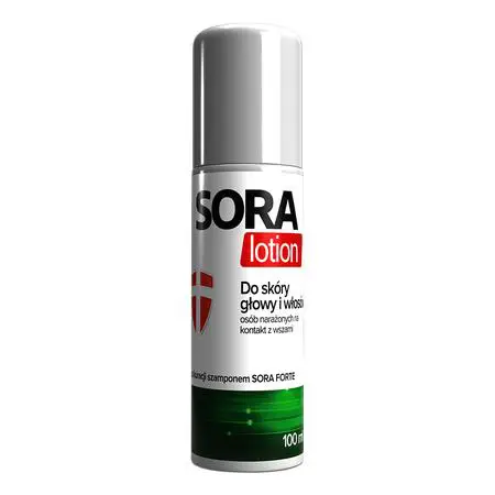 Sora Lotion do skóry głowy i włosów 100 ml - 1 - Apteka HIT