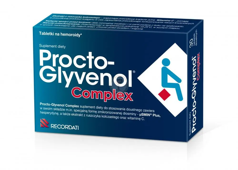 Procto-Glyvenol Complex 30 tabl. - 1 - Apteka HIT