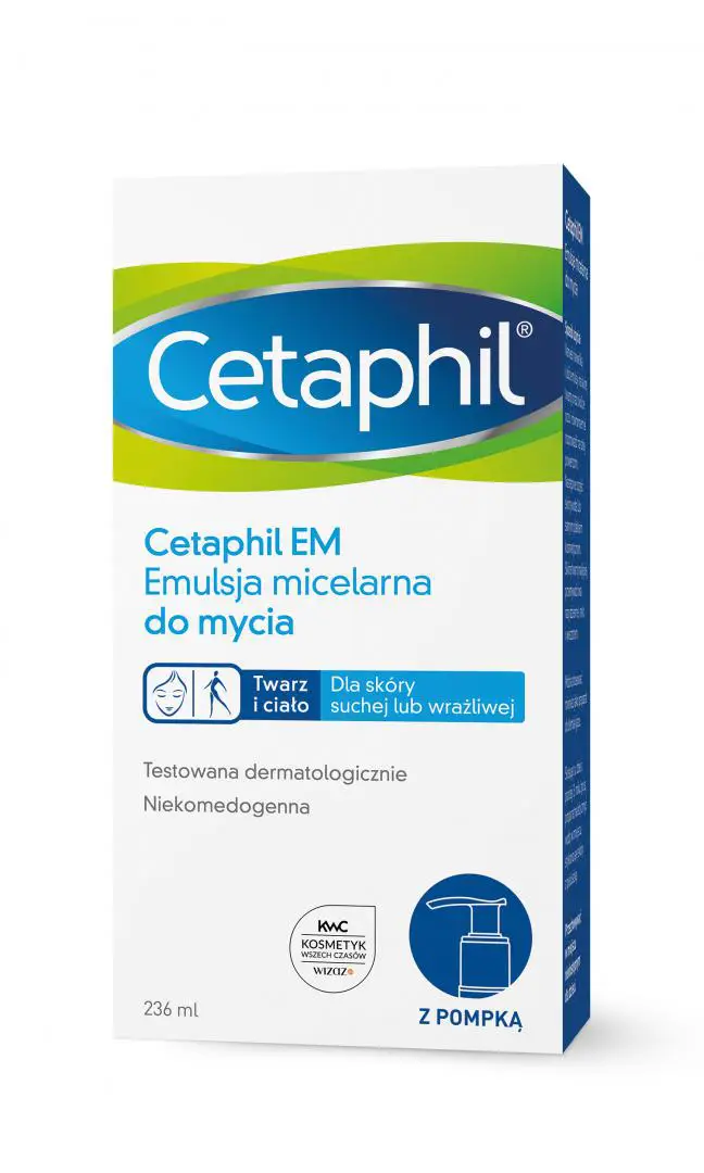 Cetaphil EM emulsja micelarna Do mycia 236 ml + pompka - 1 - Apteka HIT
