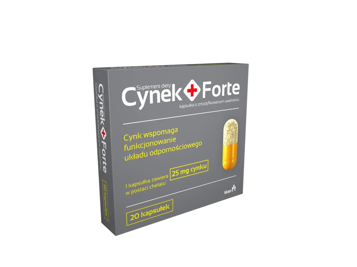 Cynek Forte 20 kaps. - 1 - Apteka HIT