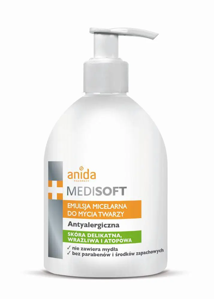 Anida Medisoft Emulsja micelarna do mycia twarzy 300 ml - 1 - Apteka HIT