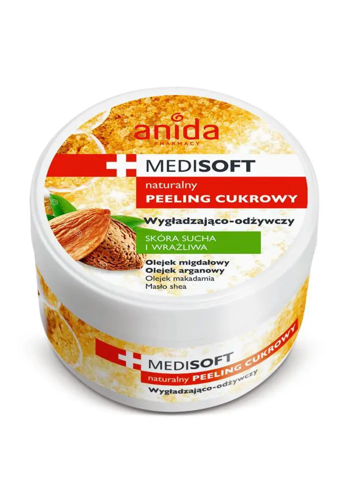 Anida Medisoft Naturalny peeling cukrowy do ciała 300 ml - 1 - Apteka HIT