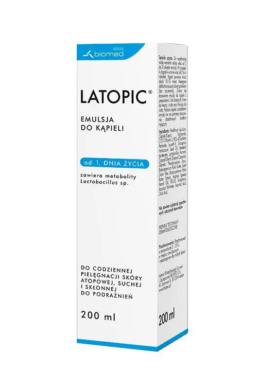 Latopic Emulsja do kąpieli 200 ml - 1 - Apteka HIT